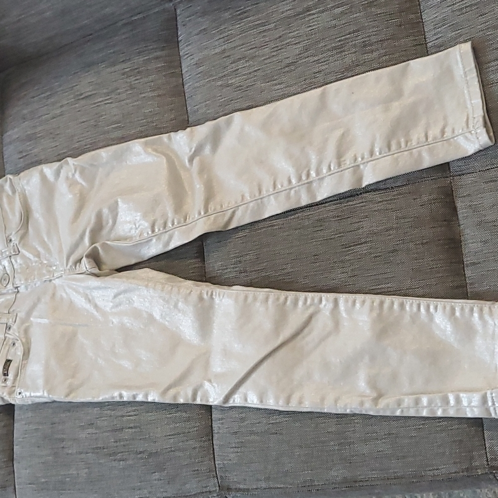 Metallic jeans from Ralph Lauren